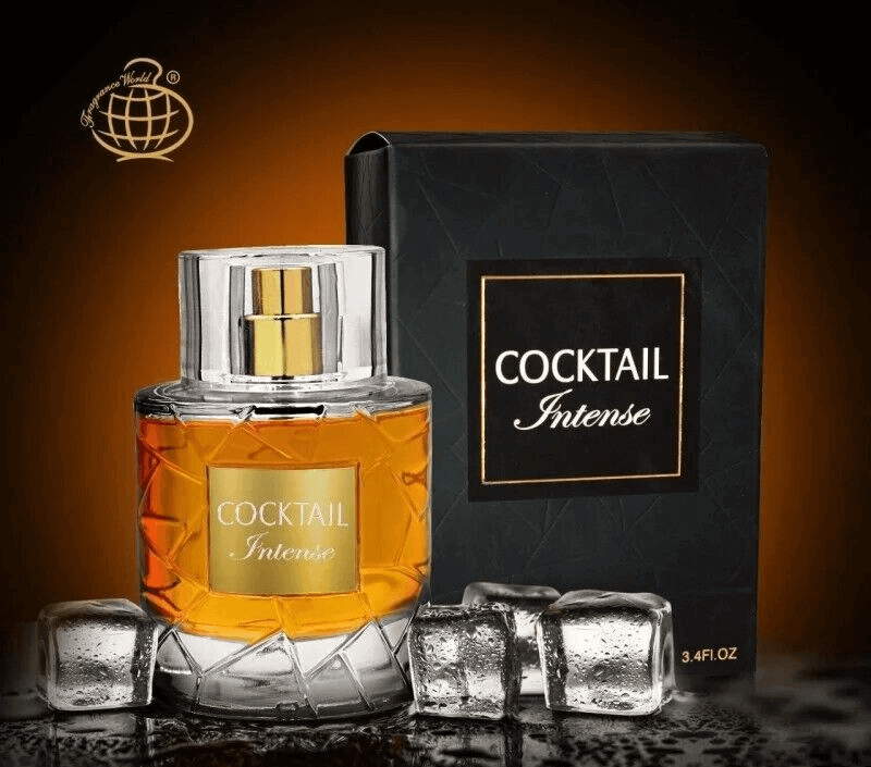 COCKTAIL INTENSE EDP PERFUME by FRAGRANCE WORLD 100ml (3.4oz)
