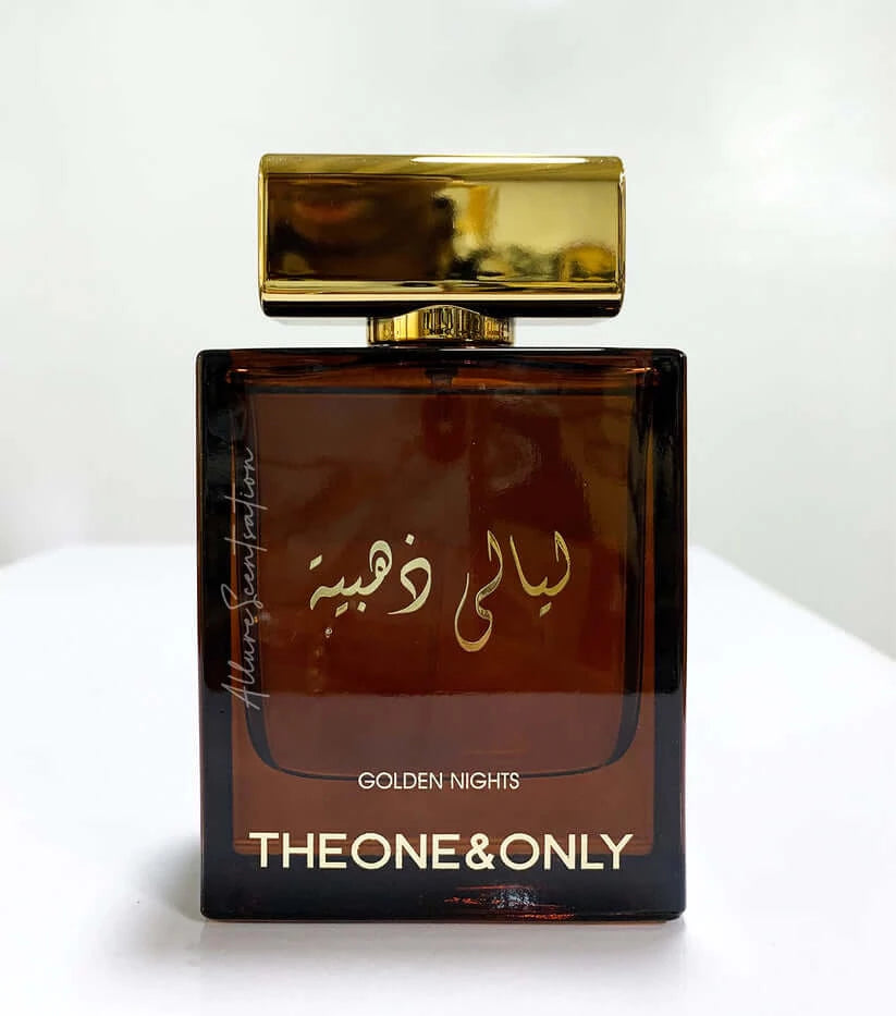 GOLDEN NIGHTS THE ONE & ONLY EDP PERFUME by FRAGRANCE WORLD 100ml (3.4oz)