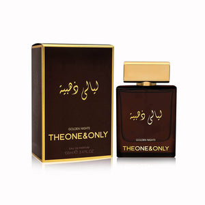 GOLDEN NIGHTS THE ONE & ONLY EDP PERFUME by FRAGRANCE WORLD 100ml (3.4oz)