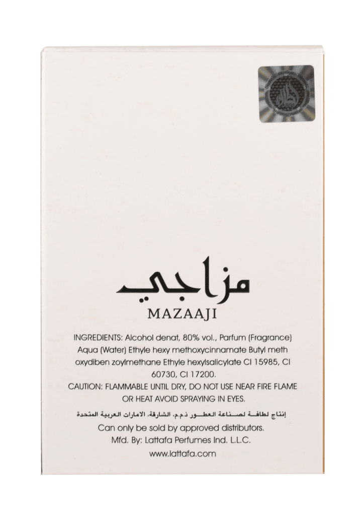MAJAAZI EAU DE PARFUM 100ml by LATTAFA PERFUMES