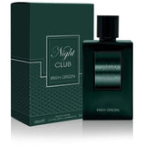 NIGHT CLUB IRISH GREEN PERFUME EAU DE PARFUM By FRAGRANCE WORLD 100ml (3.4oz)