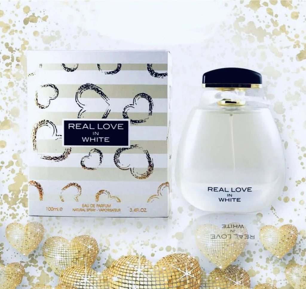 REAL LOVE IN WHITE PERFUME BY FRAGRANCE WORLD EDP 100ML