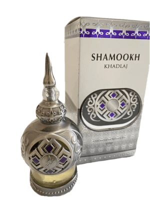 SHAMOOKH SILVER CONCENTRATED PERFUME OIL BY KHADLAJ 20ml