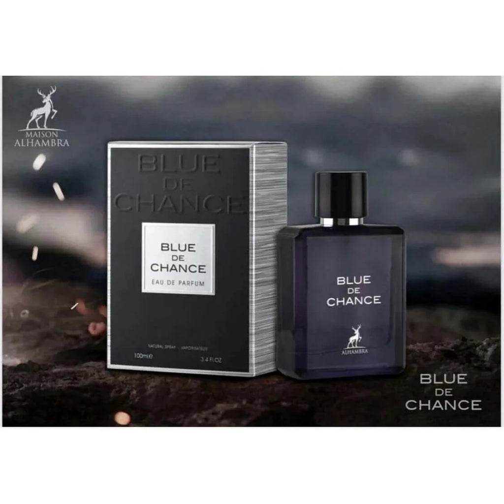 BLUE DE CHANCE EAU DE PARFUM BY MASION AL HAMBRA100ml - Albaaz Perfumes