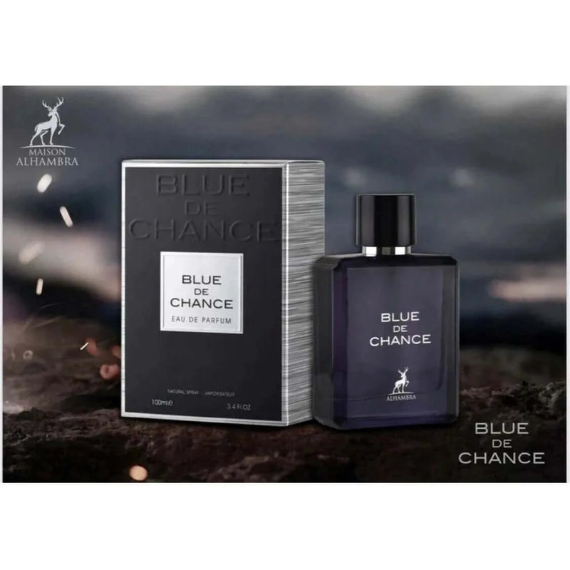 BLUE DE CHANCE EAU DE PARFUM BY MASION AL HAMBRA100ml - Albaaz Perfumes