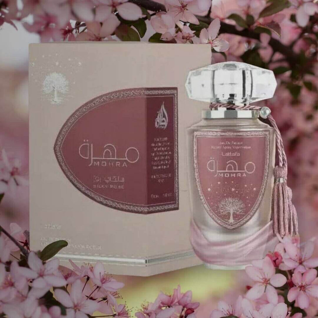 MOHRA SILK ROSE EDP BY LATTAFA PERFUMES 100ml - for WOMEN - Albaaz Perfumes