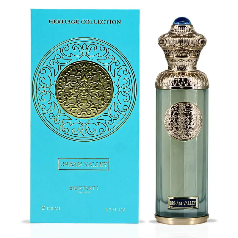 Dream Valley by Surrati Heritage Collection EDP 140ml in ornate bottle and packaging