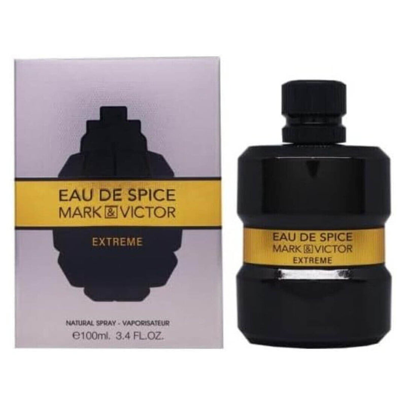 FRAGRANCE WORLD MARK & VICTOR EAU DE SPICE EXTREME EDP 100ml (3.4oz)