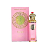 PINK MISS BY SURRATI HERITAGE COLLECTION EDP 140ml bottle with elegant design and packaging showcasing floral elegance.