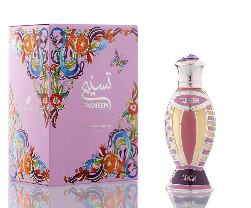 TASNEEM CONCENTRATED PERFUME OIL BY AFNAN 20ml - UNISEX