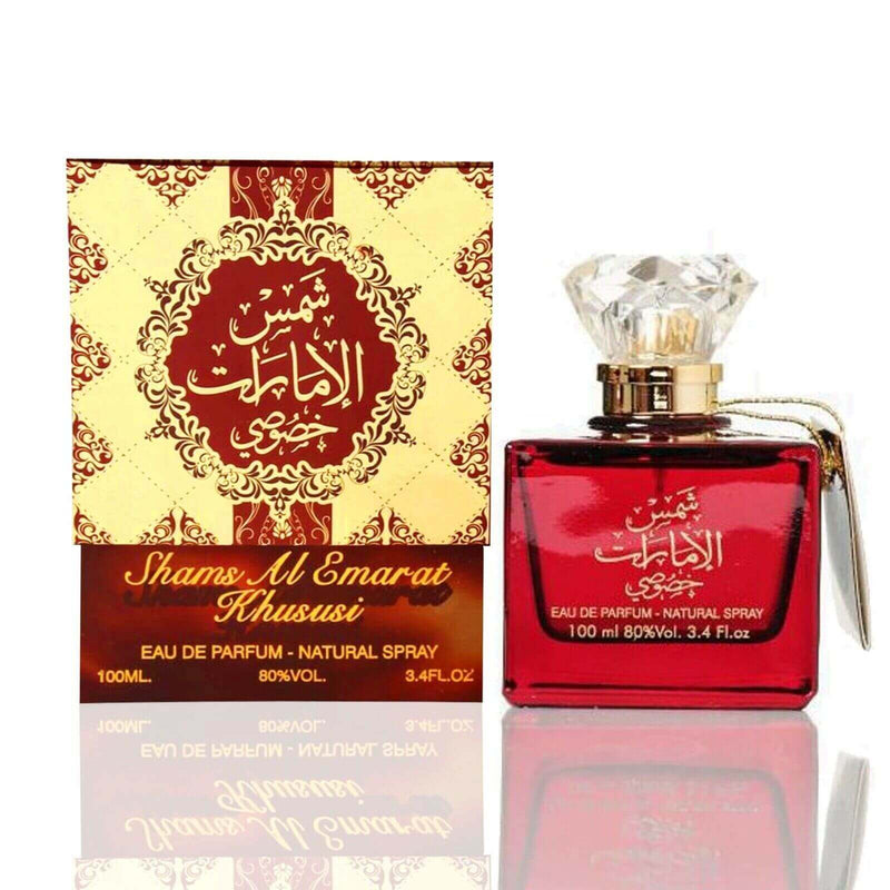 SHAMS AL EMIRATE KHUSUSI EAU DE PERFUME 100ml BY ARD AL ZAAFRAN